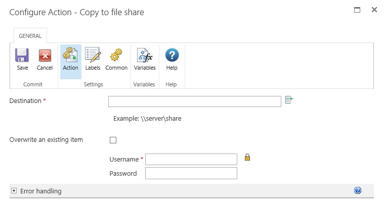 آموزش کامپوننت Copy to file share در نینتکس