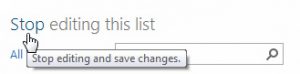 شیرپوینت 2013 – طراحی سریع List Form با Quick Edit 