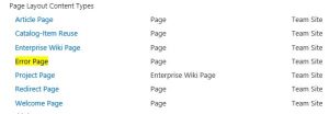 شیرپوینت 2013 –HTTP 404 (Page Not Found)
